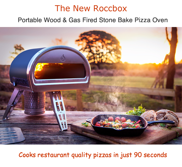 roccbox portable stone bake outdoor pizza oven