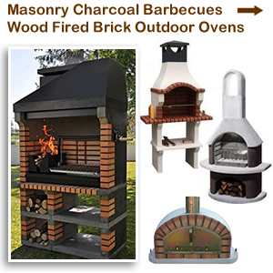 Masonry Brick BBQ Ovens